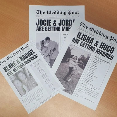  Wedding - Newspaper - Printing