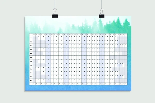  Wall Planner