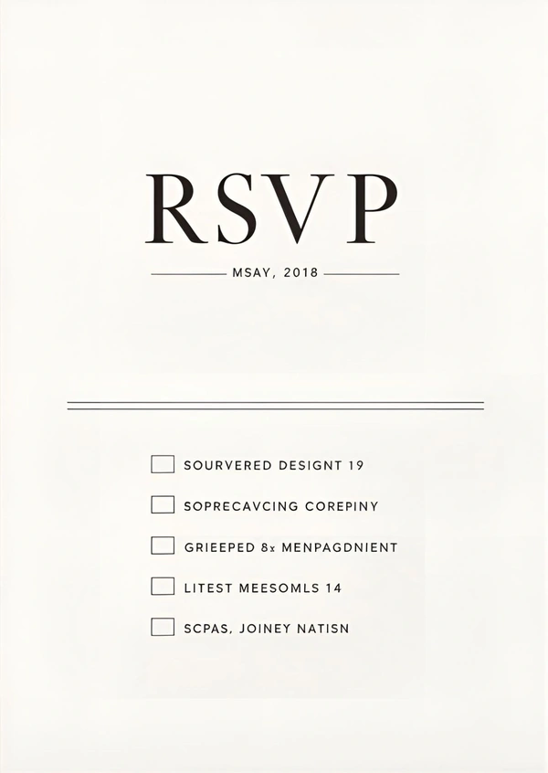 RSVP Card Printing in Witham