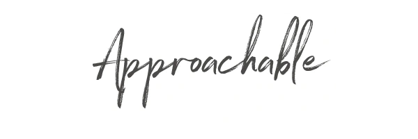  Approachable