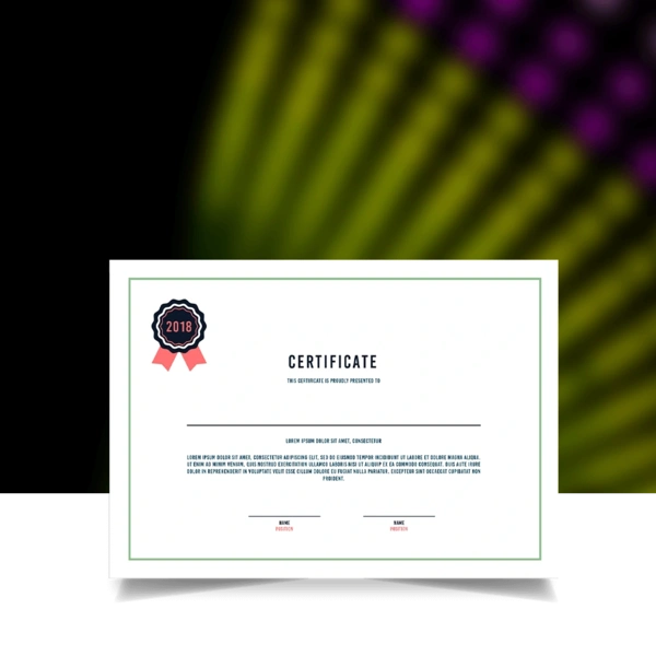 Certificates