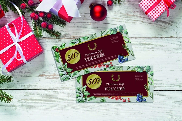 Christmas Voucher Design & Printing